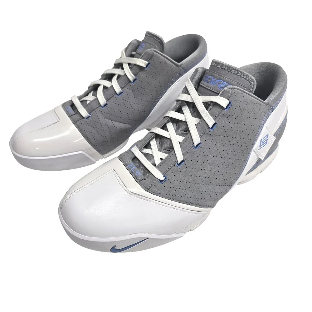 Nike LeBron 5 Zoom Low Basketball Shoes Stealth University Blue Men's 14 White